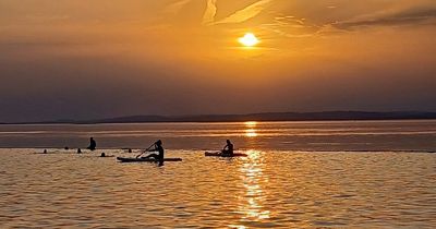 Clevedon Marine Lake: The perfect place to cool off in the evening after a hot summer’s day