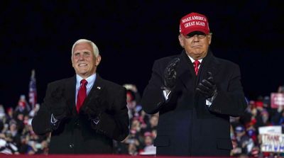 Trump, Pence Hold Dueling Rallies as Rivalry Intensifies