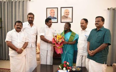 Palaniswami calls on Droupadi Murmu