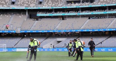 Manchester United vs Aston Villa game on after pitch inspection in Perth