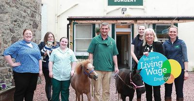 Veterinary practice becomes South Lanarkshire's 100th living wage employer