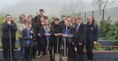 Derelict land turned into place for peace and quiet for Consett school's 1,400 pupils