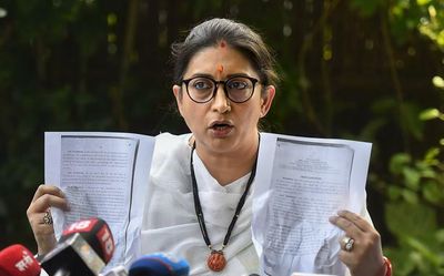 Smriti Irani cries foul as Congress targets her over ‘illegal’ Goa bar