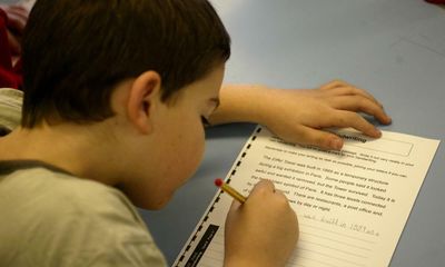 ‘Writing has dropped off a cliff’: England’s lockdown-hit pupils get extra pen lessons
