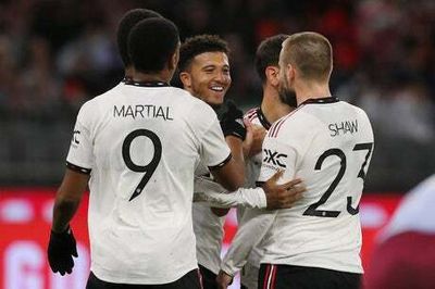 Man United 2-2 Aston Villa: Jadon Sancho scores again but Erik ten Tag loses perfect start as manager