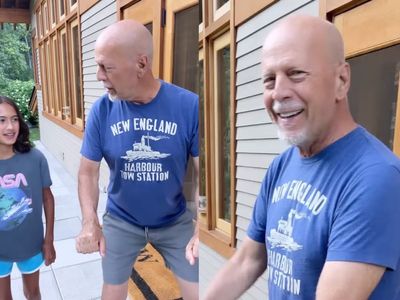 Bruce Willis has an ‘adorable’ dance battle with 10-year-old daughter Mabel in rare video