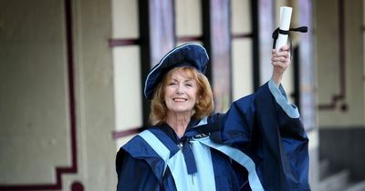 Woman says 'you're never too old' as she gets a masters degree at the age of 83