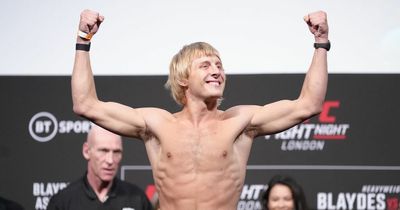 Paddy Pimblett has Twitter account suspended just hours before UFC London bout