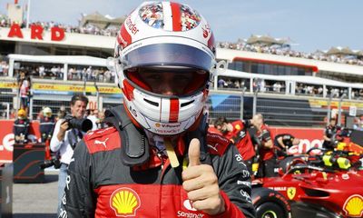Charles Leclerc takes French F1 GP pole for Ferrari with help from Sainz