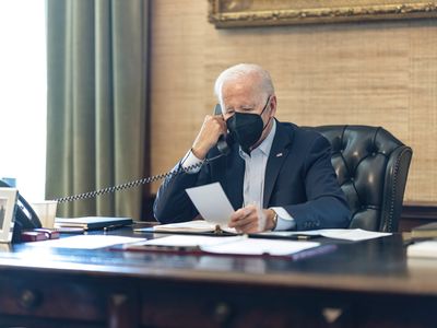 Biden's COVID symptoms are less troublesome, his doctor says