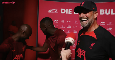 Jurgen Klopp leaves Liverpool duo in stitches with post-match transfer joke