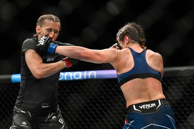 Victoria Leonardo def. Mandy Bohm at UFC Fight Night 208: Best photos
