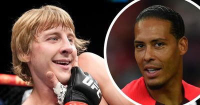 What Liverpool star Virgil van Dijk told Paddy Pimblett after last UFC London win