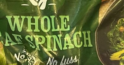 Woman left shouting in abject horror after seeing 'legs poking out' of frozen spinach