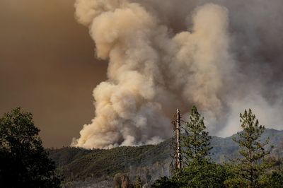 Fast-moving wildfire near Yosemite remains uncontained