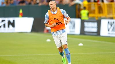 Erling Haaland Scores at Lambeau Field in Manchester City Debut