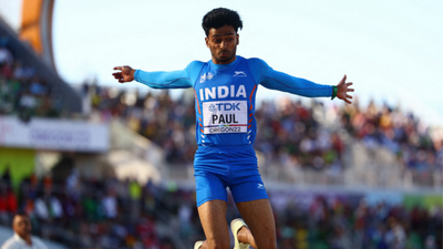 World Athletics Championships: Eldhose Paul finishes ninth in men's triple jump final