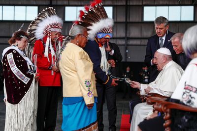 Pope arrives in Canada on tour of 'penance' for indigenous abuse