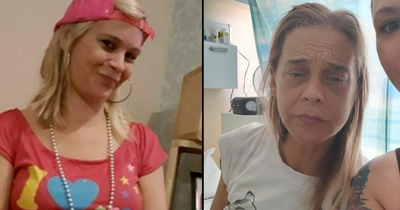 Family share before and after pictures as mum, 47, faces multiple organ failure