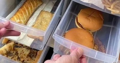 Mum stores McDonald's burgers, chips, and pizza for two years to prove they won't go off