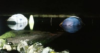 Six rescued from Loch Lomond campsite after extreme weather chaos leads to tents being submerged