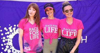 Girls Aloud unite in honour of Sarah Harding at Race for Life 5K