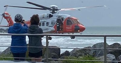 Rescue helicopter responds to 'person caught in riptide' at Irish beach