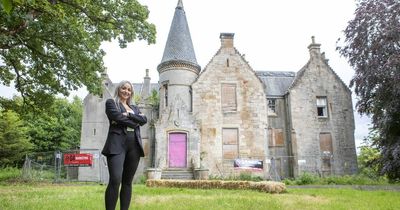 Airdrie mum to star in TV renovation show after spending £250k on derelict castle