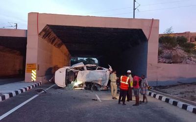 Two policemen among three killed in road accident in Chittoor district of Andhra Pradesh
