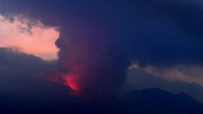 Sakurajima volcano erupts on Japanese island Kyushu, evacuations ordered in nearby towns