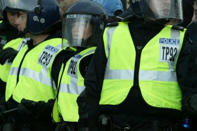 Police reportedly 'attacked with street furniture' before Rangers v Tottenham clash