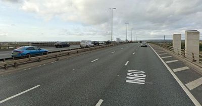 Man dies after emergency services called to Barton Bridge on M60