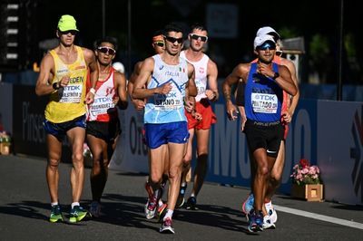 Stunned Stano of Italy wins world 35km race walk