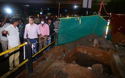Remaining potholes will be filled at the earliest, says BBMP Chief Commissioner Tushar Giri Nath