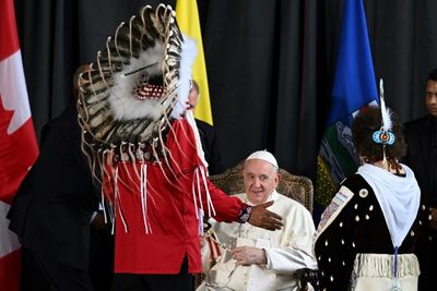 Pope arrives in Canada to make amends for Indigenous school abuse