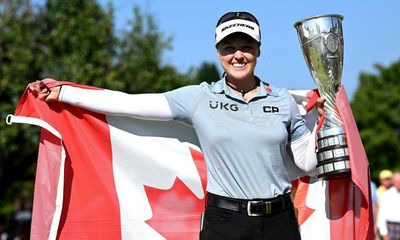 Brooke Henderson recovers from early four-putt to win Evian Championship