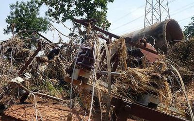 Dewatering under way in flooded Medigadda pump house