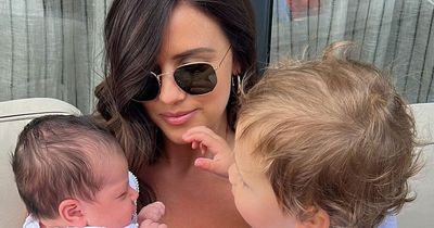 Lucy Mecklenburgh heartbroken over son's setback but says 'it's a win he's not in A&E'