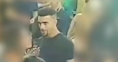 Chilling footage shows moments before man is repeatedly stabbed outside busy pub