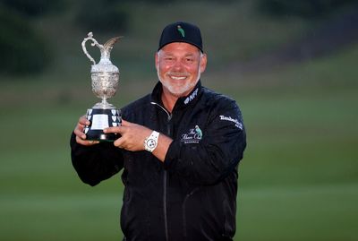 Darren Clarke birdies 72nd hole to win Senior Open Championship at Gleneagles Hotel Kings Course