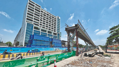 Chennai: Steel bridge removed to construct new flyovers