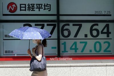 Asian shares start week lower, tracking Wall St retreat