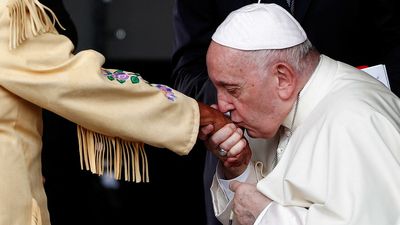 Pope set to make historic apology for Indigenous school abuse in Canada