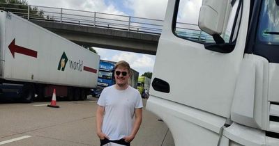 Lorry driver explains what it's like to be stuck on motorway for 40 hours