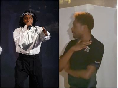 Kendrick Lamar brings security guard to tears during live performance of ‘Love’