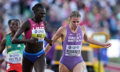 Keely Hodgkinson takes silver in narrowest of world 800m defeats to Mu