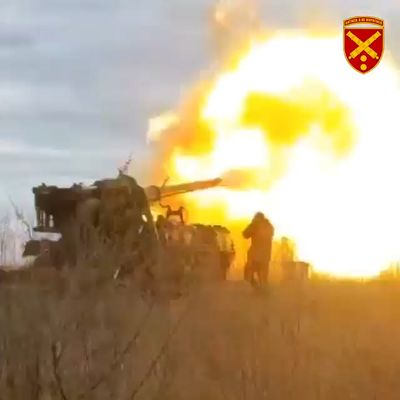 Artillery Brigade Pummels Russian Targets