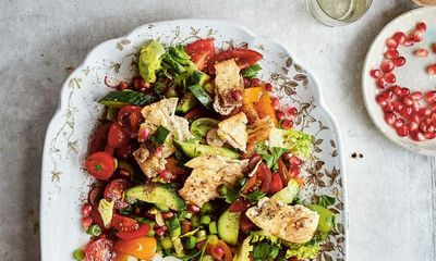 Pomegranate fattoush recipe by Georgina Hayden