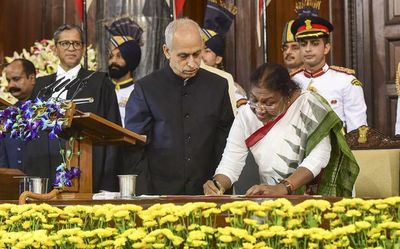 Droupadi Murmu takes oath as 15th President of India