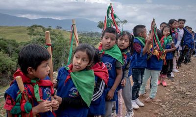 ‘We must not show fear’: Colombia’s children learn to defend their way of life – a photo essay